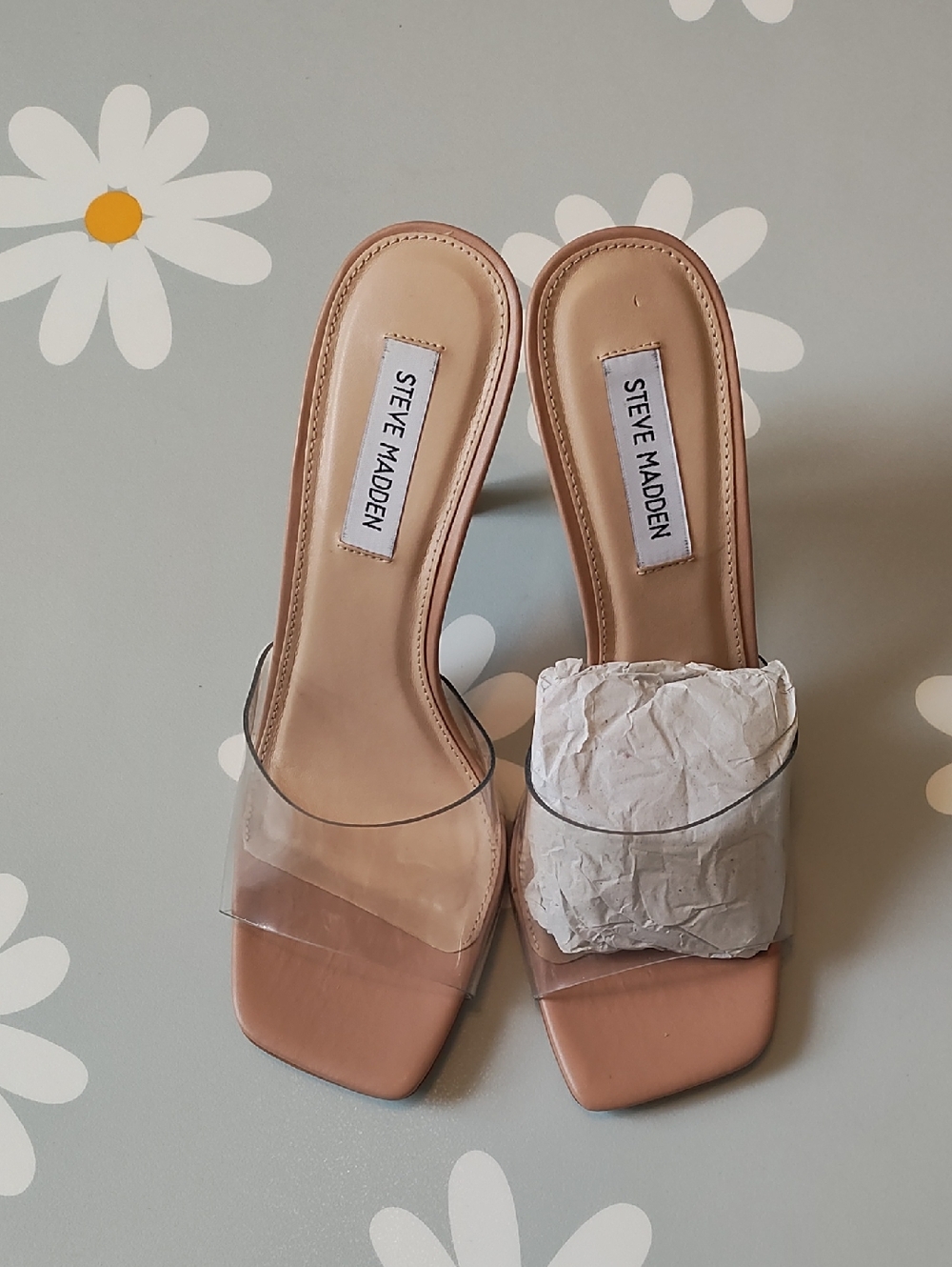 Steve Madden Signal Clear 3" heels